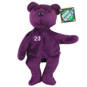 Salvino 1998 MLB Cleveland Indians David Justice #23 Bamm Beano's Bear